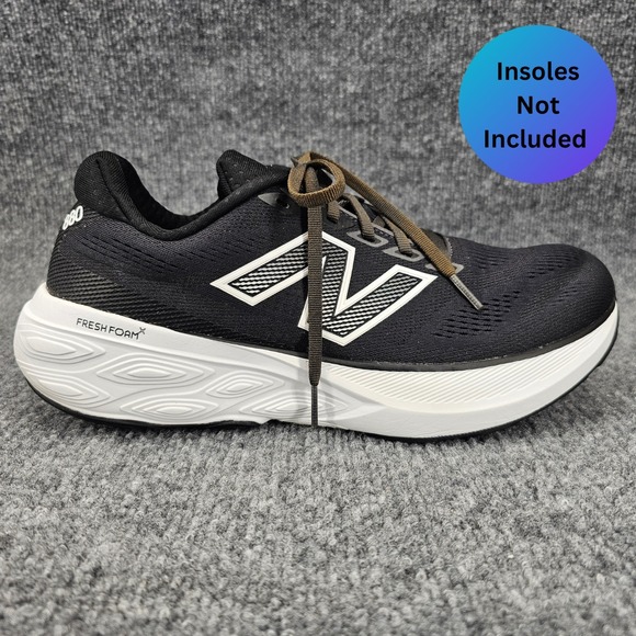 New Balance FF X 880 V15 Mens Size 10 Black White Reflection Road Running Shoes - Picture 1 of 14